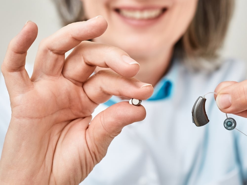 Zinc-air hearing aid batteries in sizes 10, 312, 13, and 675 stocked at Hughes Holistic Audiology in Zionsville, IN