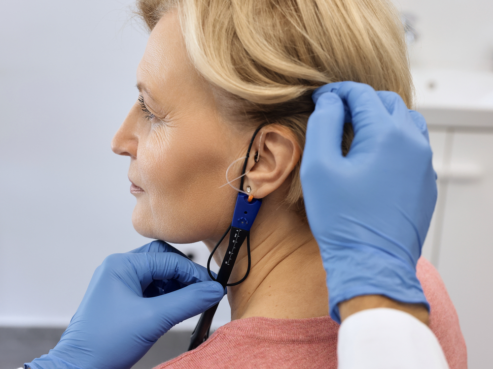 Real ear measurement verification at Hughes Holistic Audiology in Zionsville, Indiana